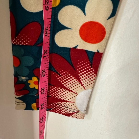 LuLaRoe Floral Womens Leggings Super Stretchy One Size - Picture 4 of 8